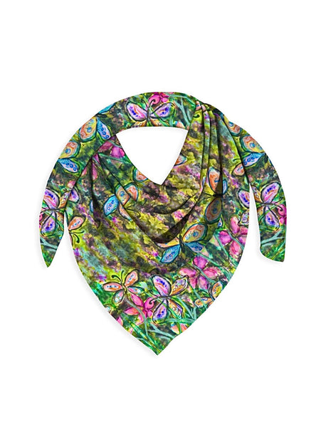 Butterfly Kisses Modal Scarf