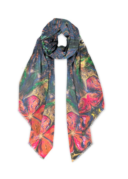 The World is Our Mirror Modal Scarf